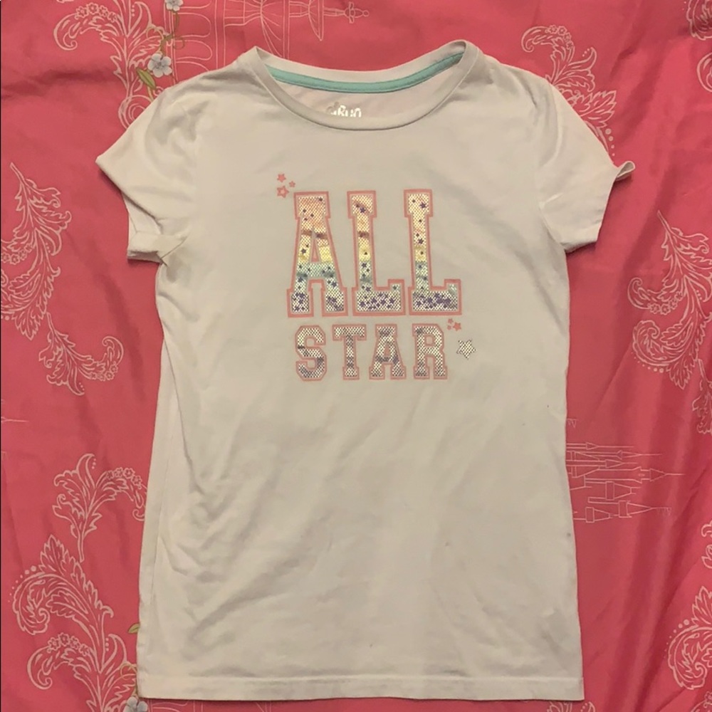 Girls ALL STAR tshirt, XL 14/16